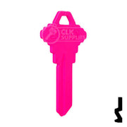 Uncut Key Blank | Schlage SC1 | Neon (50PK) Residential-Commercial Key JMA USA