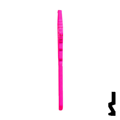 Uncut Key Blank | Schlage SC1 | Neon (50PK) Residential-Commercial Key JMA USA