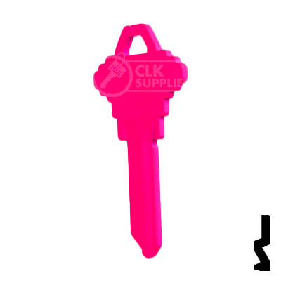 Uncut Key Blank | Schlage SC1 | Neon (50PK) Residential-Commercial Key JMA USA