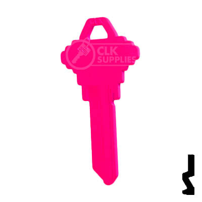 Uncut Key Blank | Schlage SC1 | Neon (50PK) Residential-Commercial Key JMA USA