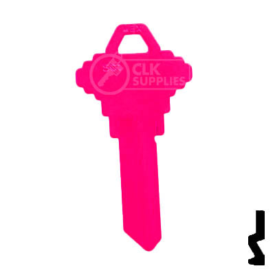 Uncut Key Blank | Schlage SC1 | Neon (50PK) Residential-Commercial Key JMA USA
