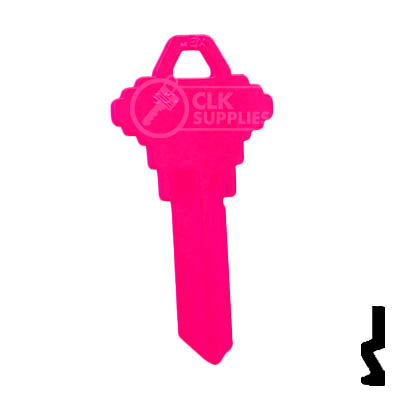 Uncut Key Blank | Schlage SC1 | Neon (50PK) Residential-Commercial Key JMA USA