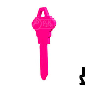 Uncut Key Blank | Schlage SC1 | Neon (50PK) Residential-Commercial Key JMA USA