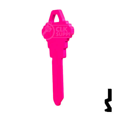 Uncut Key Blank | Schlage SC1 | Neon (50PK) Residential-Commercial Key JMA USA