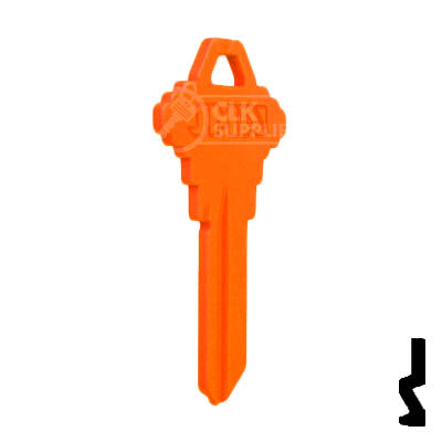 Uncut Key Blank | Schlage SC1 | Neon (50PK) Residential-Commercial Key JMA USA