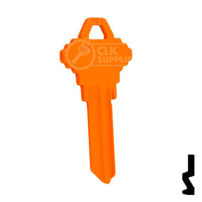 Uncut Key Blank | Schlage SC1 | Neon (50PK) Residential-Commercial Key JMA USA