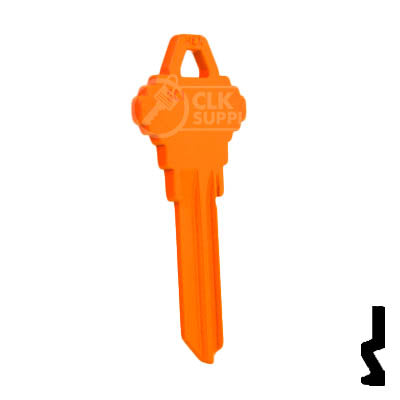 Uncut Key Blank | Schlage SC1 | Neon (50PK) Residential-Commercial Key JMA USA