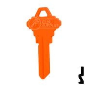 Uncut Key Blank | Schlage SC1 | Neon (50PK) Residential-Commercial Key JMA USA