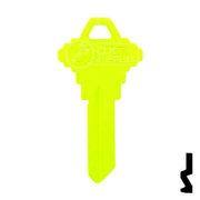 Uncut Key Blank | Schlage SC1 | Neon (50PK) Residential-Commercial Key JMA USA