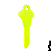 Uncut Key Blank | Schlage SC1 | Neon (50PK) Residential-Commercial Key JMA USA