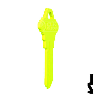 Uncut Key Blank | Schlage SC1 | Neon (50PK) Residential-Commercial Key JMA USA