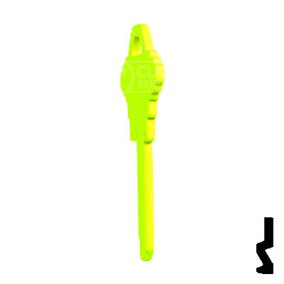 Uncut Key Blank | Schlage SC1 | Neon (50PK) Residential-Commercial Key JMA USA
