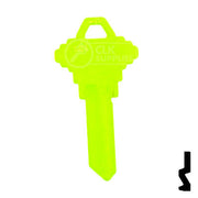 Uncut Key Blank | Schlage SC1 | Neon (50PK) Residential-Commercial Key JMA USA