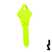 Uncut Key Blank | Schlage SC1 | Neon (50PK) Residential-Commercial Key JMA USA
