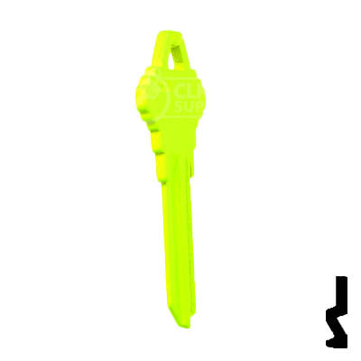 Uncut Key Blank | Schlage SC1 | Neon (50PK) Residential-Commercial Key JMA USA