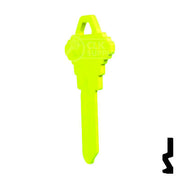 Uncut Key Blank | Schlage SC1 | Neon (50PK) Residential-Commercial Key JMA USA