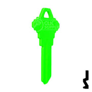 Uncut Key Blank | Schlage SC1 | Neon (50PK) Residential-Commercial Key JMA USA