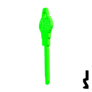 Uncut Key Blank | Schlage SC1 | Neon (50PK) Residential-Commercial Key JMA USA