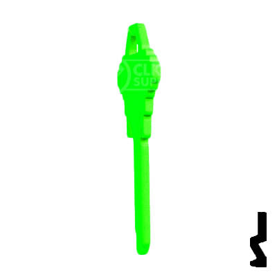 Uncut Key Blank | Schlage SC1 | Neon (50PK) Residential-Commercial Key JMA USA
