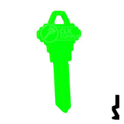 Uncut Key Blank | Schlage SC1 | Neon (50PK) Residential-Commercial Key JMA USA