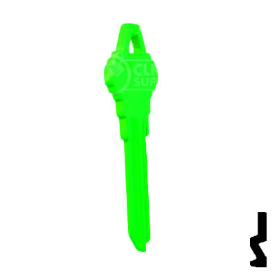 Uncut Key Blank | Schlage SC1 | Neon (50PK) Residential-Commercial Key JMA USA