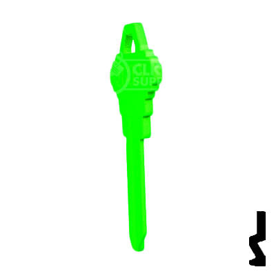 Uncut Key Blank | Schlage SC1 | Neon (50PK) Residential-Commercial Key JMA USA