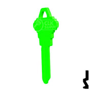 Uncut Key Blank | Schlage SC1 | Neon (50PK) Residential-Commercial Key JMA USA