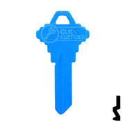 Uncut Key Blank | Schlage SC1 | Neon (50PK) Residential-Commercial Key JMA USA
