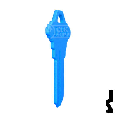 Uncut Key Blank | Schlage SC1 | Neon (50PK) Residential-Commercial Key JMA USA