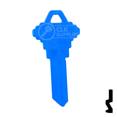 Uncut Key Blank | Schlage SC1 | Neon (50PK) Residential-Commercial Key JMA USA