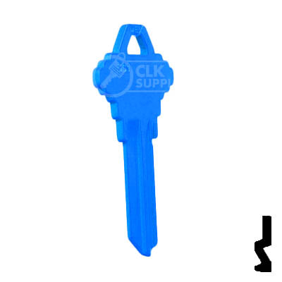 Uncut Key Blank | Schlage SC1 | Neon (50PK) Residential-Commercial Key JMA USA