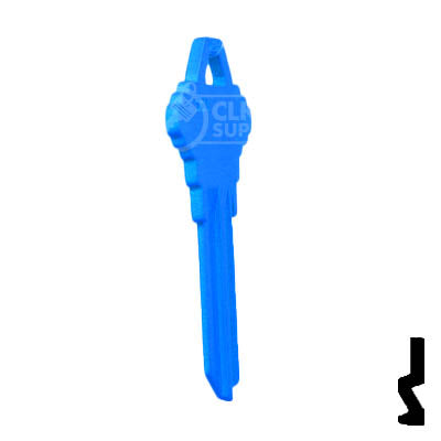 Uncut Key Blank | Schlage SC1 | Neon (50PK) Residential-Commercial Key JMA USA