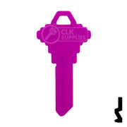 Uncut Key Blank | Schlage SC1 | Neon (50PK) Residential-Commercial Key JMA USA