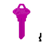 Uncut Key Blank | Schlage SC1 | Neon (50PK) Residential-Commercial Key JMA USA