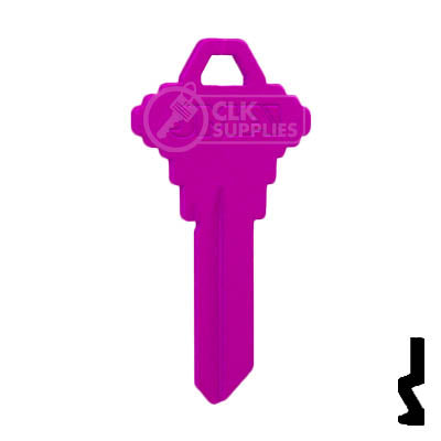 Uncut Key Blank | Schlage SC1 | Neon (50PK) Residential-Commercial Key JMA USA