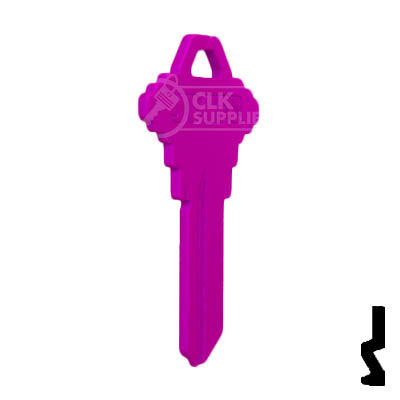 Uncut Key Blank | Schlage SC1 | Neon (50PK) Residential-Commercial Key JMA USA