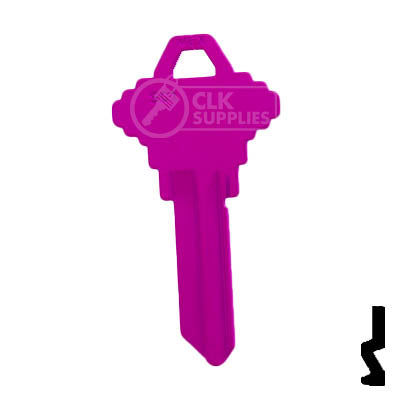 Uncut Key Blank | Schlage SC1 | Neon (50PK) Residential-Commercial Key JMA USA