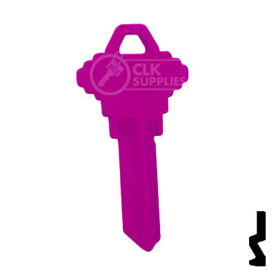 Uncut Key Blank | Schlage SC1 | Neon (50PK) Residential-Commercial Key JMA USA