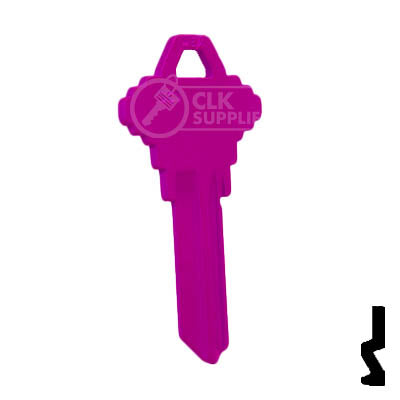 Uncut Key Blank | Schlage SC1 | Neon (50PK) Residential-Commercial Key JMA USA