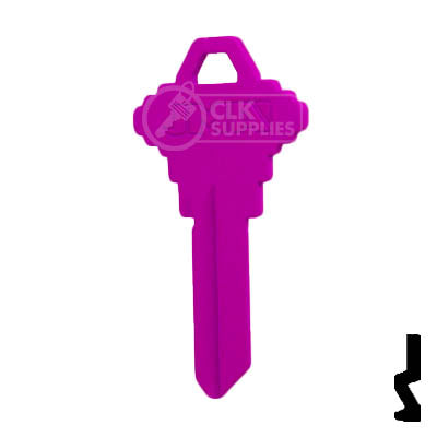 Uncut Key Blank | Schlage SC1 | Neon (50PK) Residential-Commercial Key JMA USA