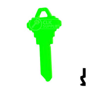 Uncut Key Blank | Schlage SC1 | Neon (50PK) Residential-Commercial Key JMA USA