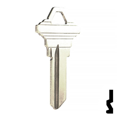 Uncut Key Blank | Schlage | SC1 - Nickel Plated Residential-Commercial Key JMA USA