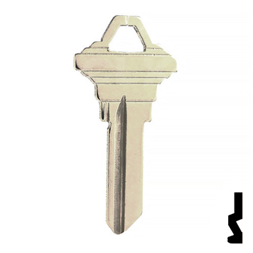 Uncut Key Blank | Schlage | SC1 - Nickel Plated Residential-Commercial Key JMA USA