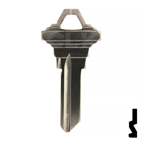 Uncut Key Blank | Schlage | SC1 - Nickel Plated Residential-Commercial Key JMA USA