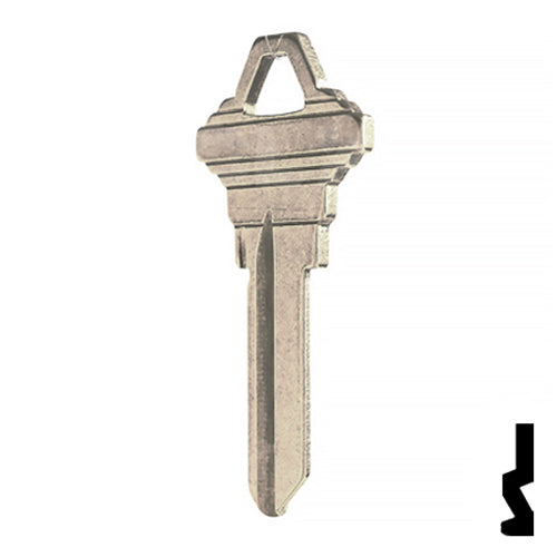Uncut Key Blank | Schlage | SC1 - Nickel Plated Residential-Commercial Key JMA USA