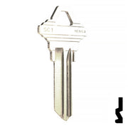 Uncut Key Blank | Schlage | SC1 - Nickel Plated Residential-Commercial Key JMA USA