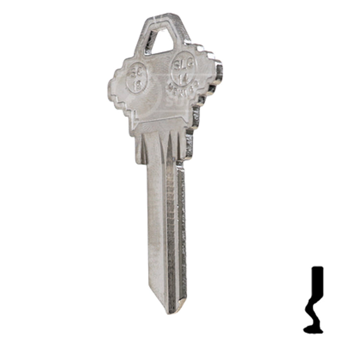 Uncut Key Blank | Schlage | SC19, 1145L Residential-Commercial Key JMA USA