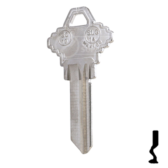 Uncut Key Blank | Schlage | SC19, 1145L Residential-Commercial Key JMA USA