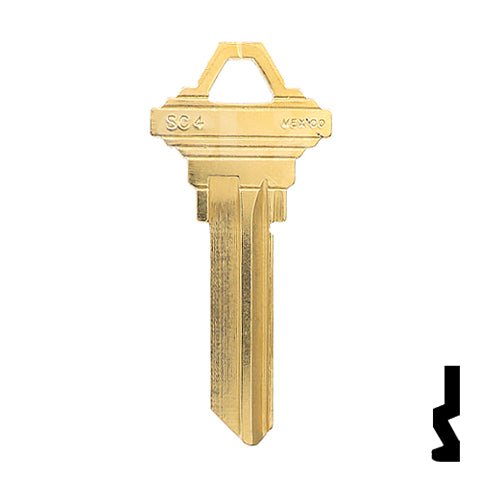 Uncut Key Blank | Schlage | SC4, 1145A Residential-Commercial Key JMA USA