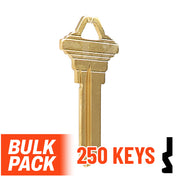 Uncut Key Blank | Schlage | SC4 - 250 Pack Residential-Commercial Key JMA USA
